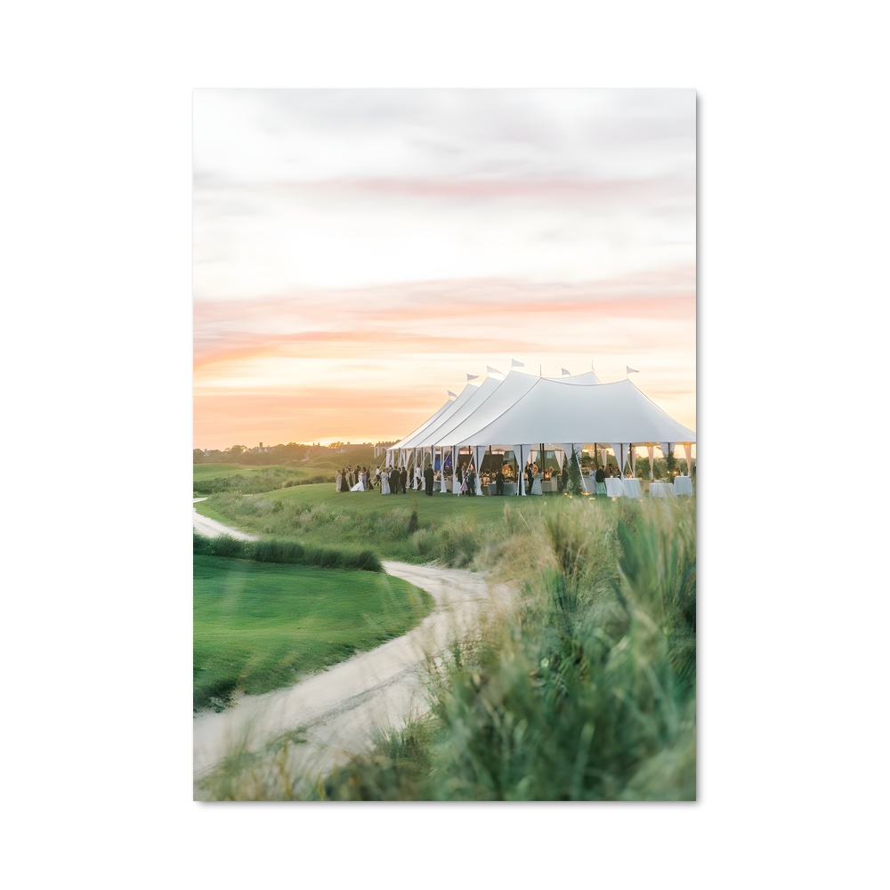 Poster Sunset on the Green